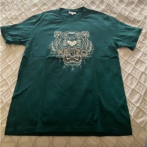 Kenzo Tiger T-shirt Teal size XL